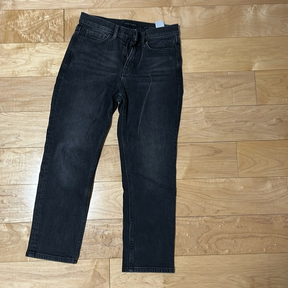 Banana Republic High Rise Straight 27P